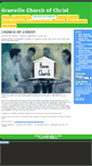 Mobile Screenshot of granvillenychurchofchrist.org